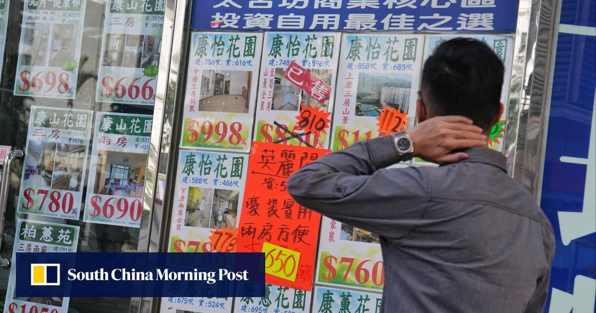 Hong Kong property: home prices slump to lowest since January 2017 as high interest rates undercut demand