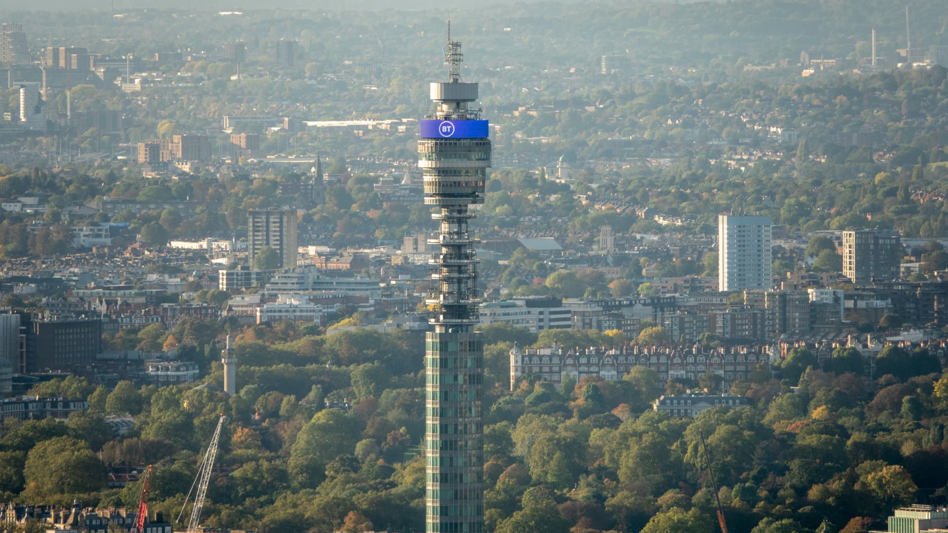 London's famed BT Tower sold to U.S. hotel group for $347 million