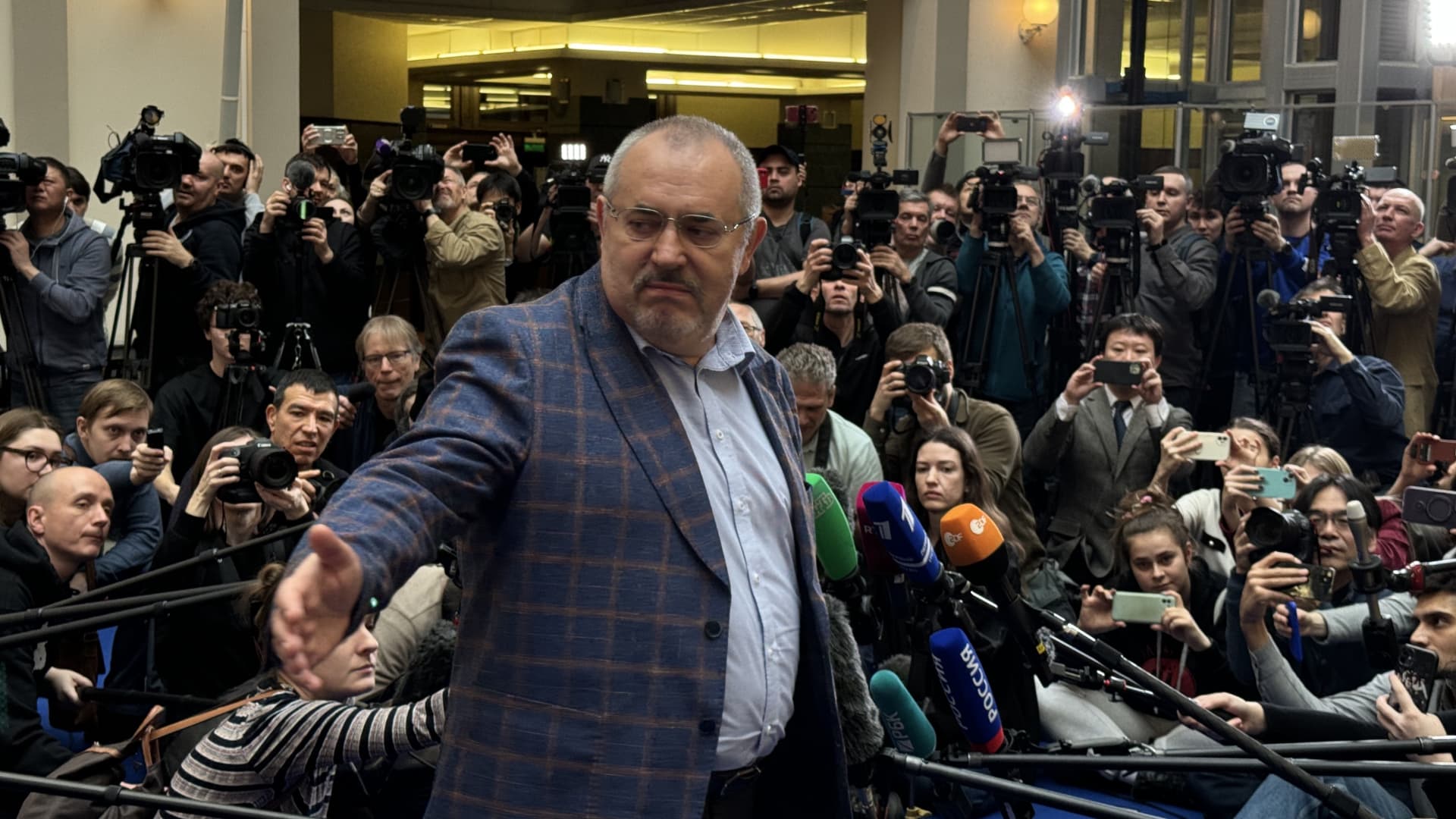 Russian war critic Boris Nadezhdin barred from running in election
