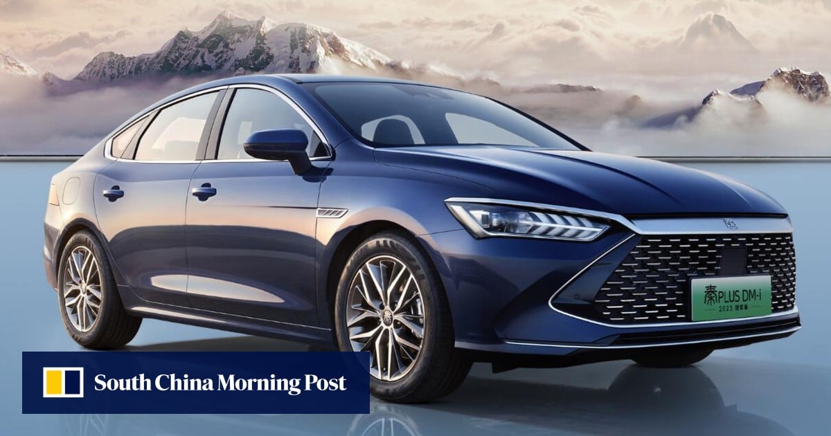 China’s BYD launches cheaper plug-in hybrid EV to lure customers away from petrol-powered rivals by Volkswagen, Toyota
