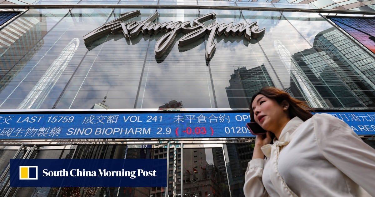Hong Kong stocks drop, halting Year of Dragon rally, on China policy rate decision, Hang Seng Index letdown