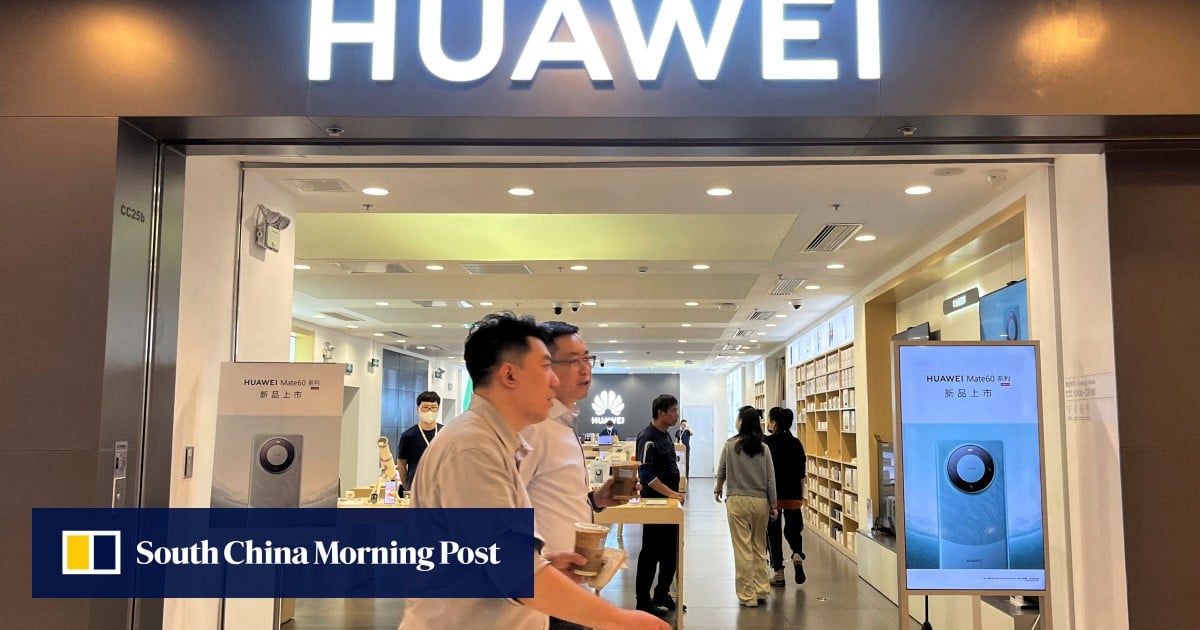 Huawei reclaims top spot in China’s smartphone sales ranking, its first time back since company was added to US blacklist