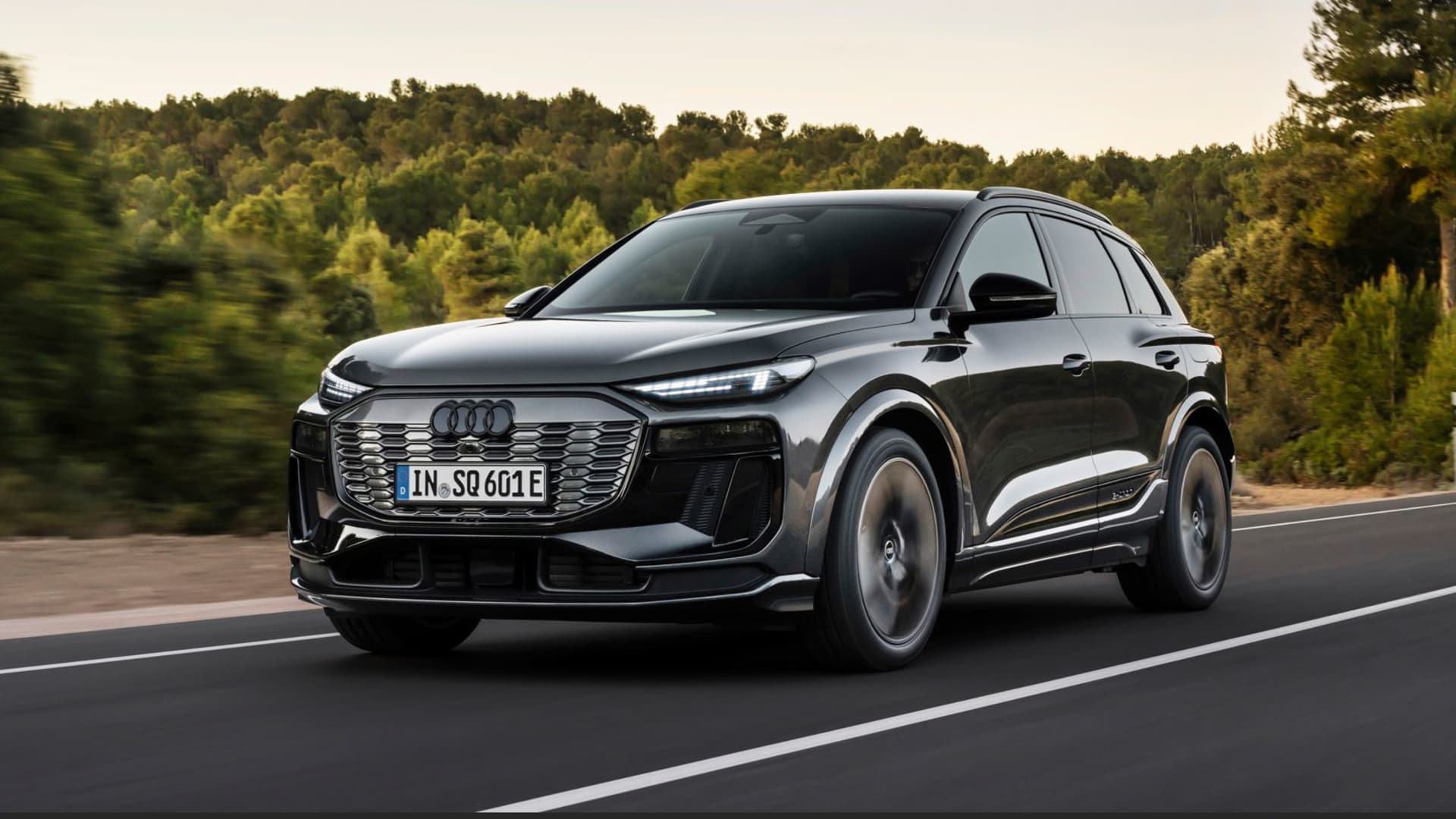 Audi reveals all-electric Q6 e-tron SUV, its first next-generation EV