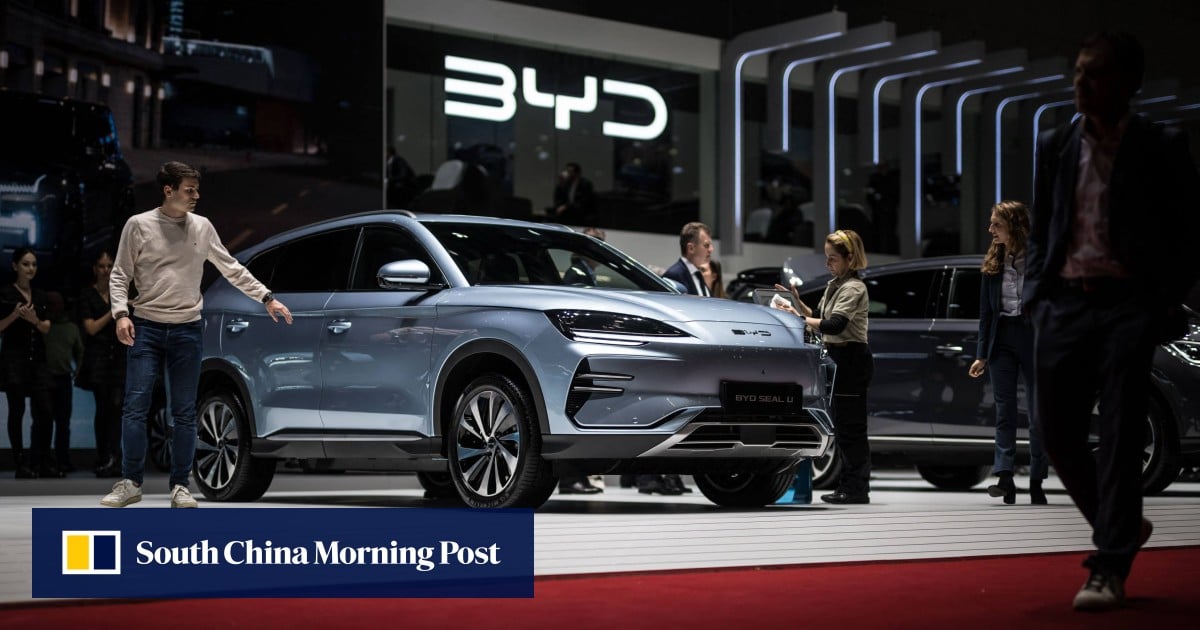 China’s BYD launches third EV model in India, starts work on Brazil plant as it revs up overseas expansion