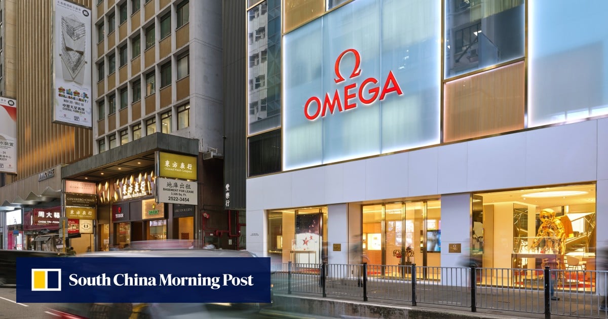 Gloomy Hong Kong retail sector gets Swiss watchmaker Omega’s vote of confidence as it opens glitzy shops in Central, K11