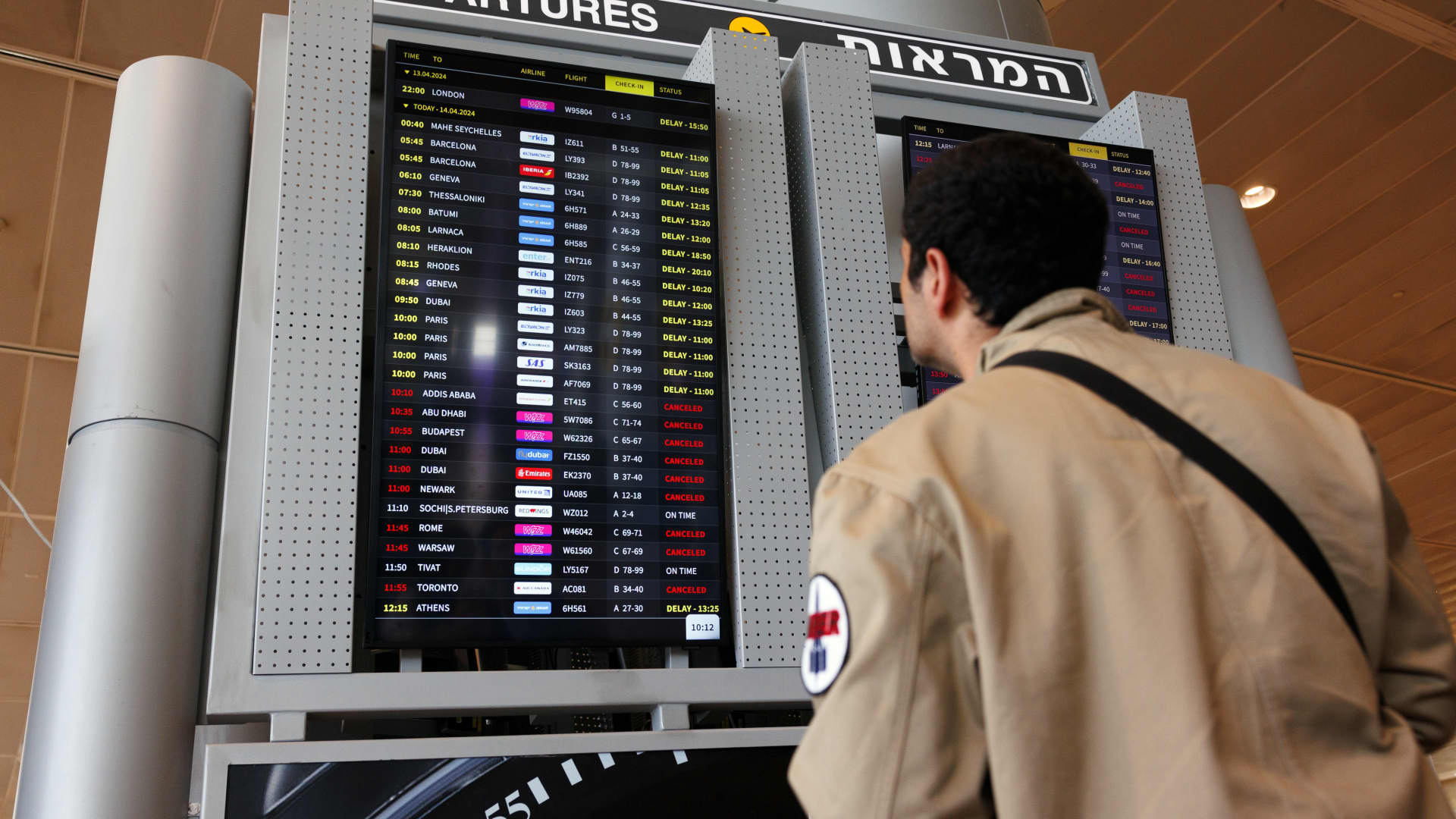 Israel flights disrupted due to Middle East volatility