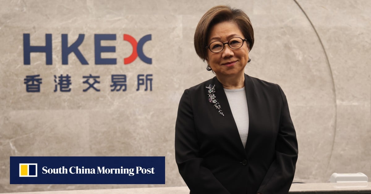 Outgoing HKEX chairman Laura Cha stresses importance of raising exchange’s global profile