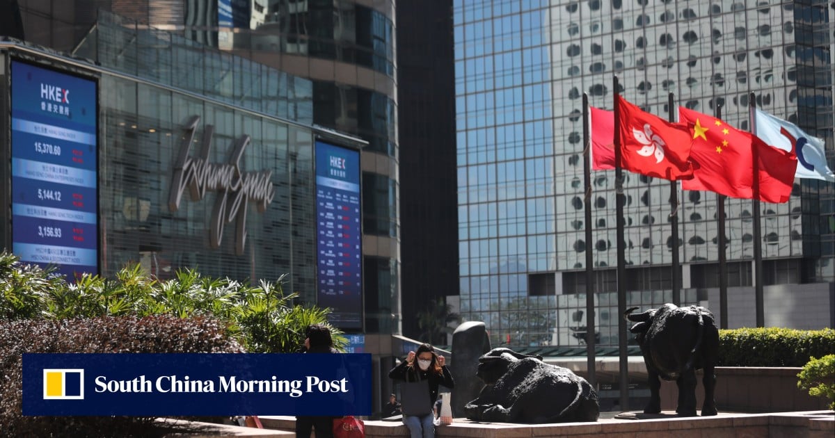 Hong Kong stocks rise to four-week highs as corporate buy-backs lift investor sentiment